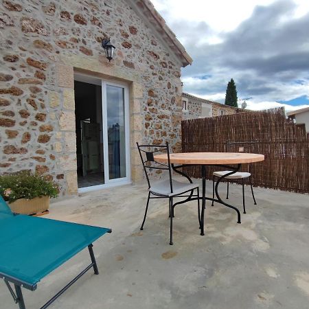 Le Mas De La Charrette Vinezac Bagian luar foto